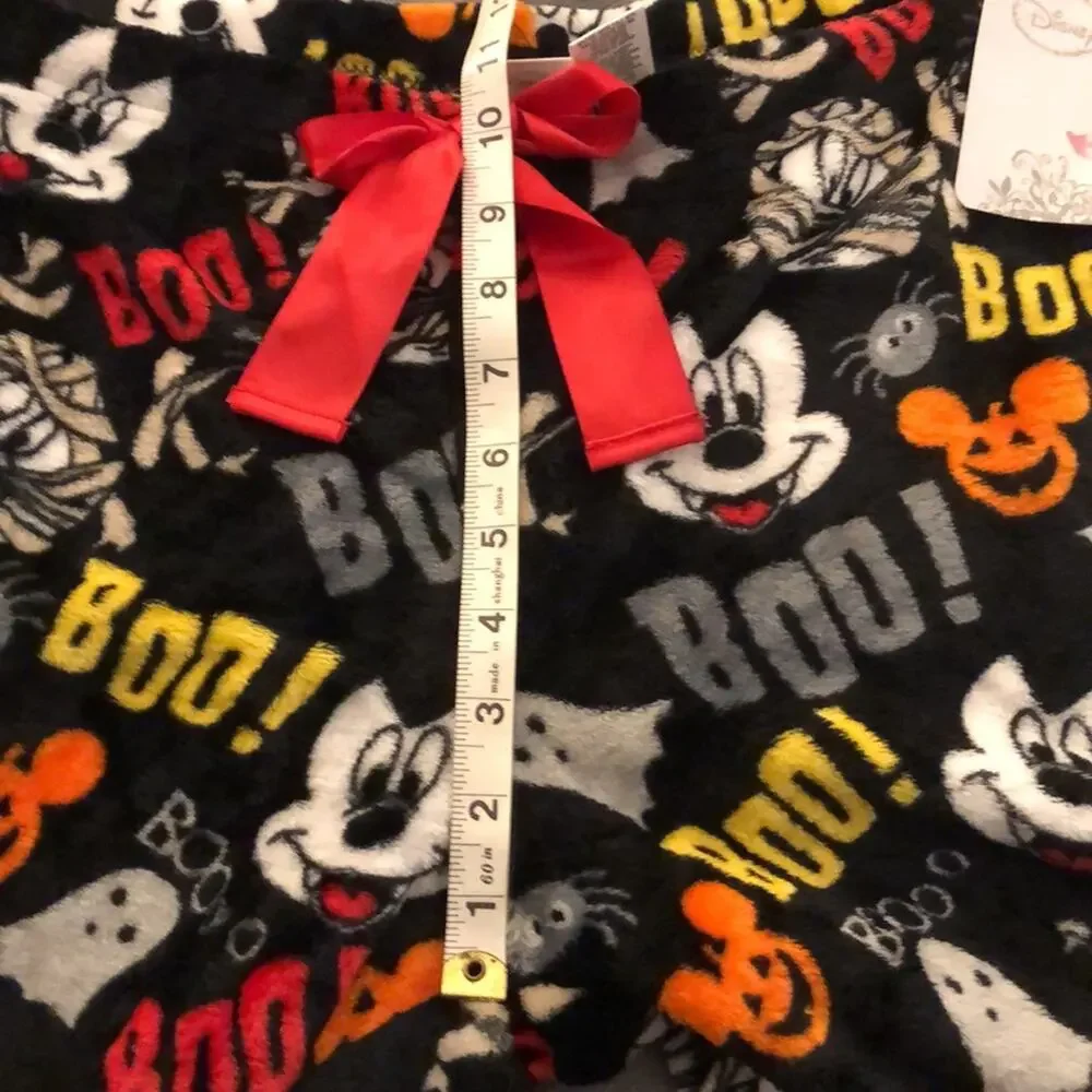 Disney Halloween Print Fleece Pajama Pants Woman Size Large - Picture 8 of 9